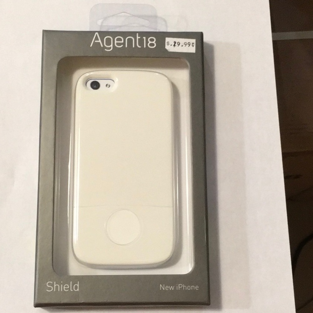 Agent 18 Shield Case for iPhone 5 - white